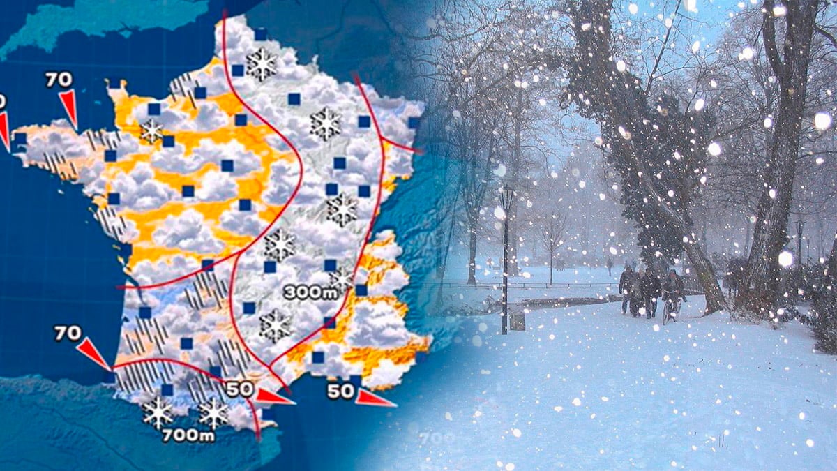 Météo : les départements menacés par une semaine sous la neige et un froid glacial