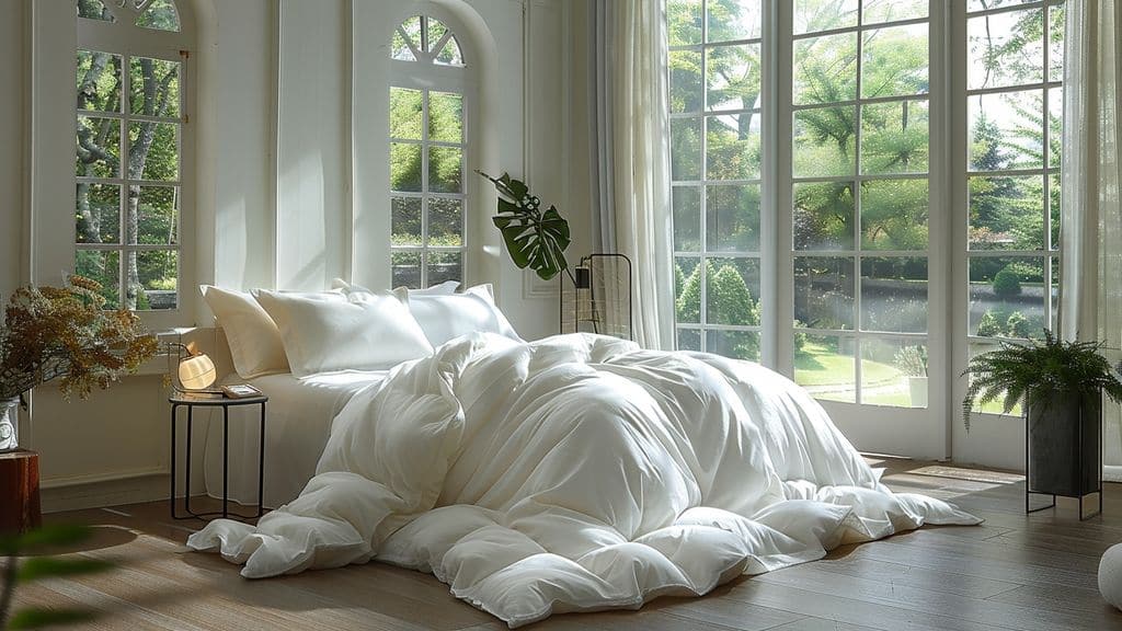 Conseils pour maintenir la blancheur de votre couette