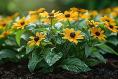 Offrez une touche de luminosité à votre jardin avec le soleil d'automne : le Rudbeckia