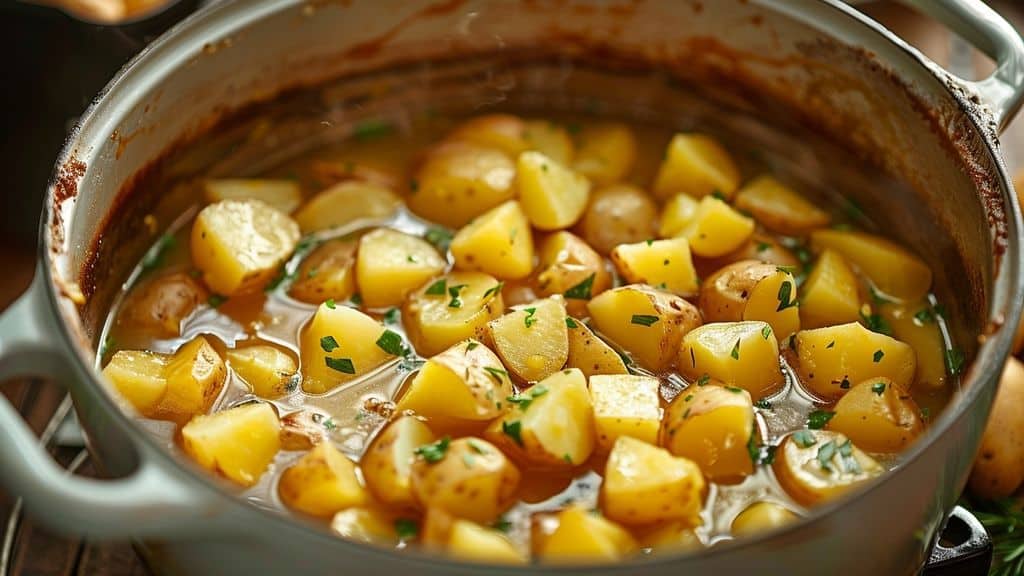 Pommes de terre : dans le bouillon ou à part ?