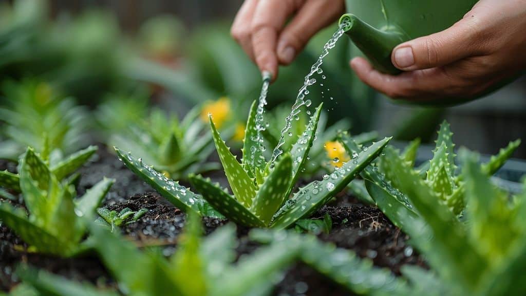 Soins essentiels pour les jeunes plants d'aloe vera